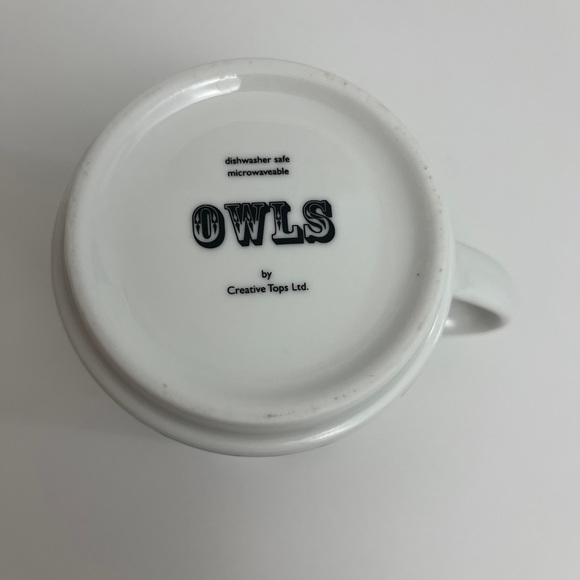 Owls Mug Whimsical Folk Art All Over Print by Creative Tops Ltd. - Picture 4 of 6